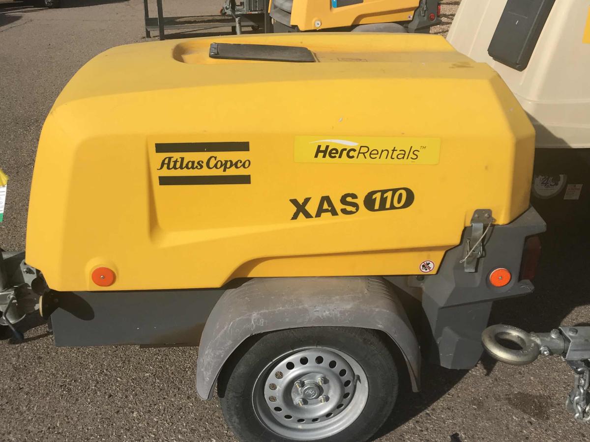 2017 Atlas Copco XAS110T4F