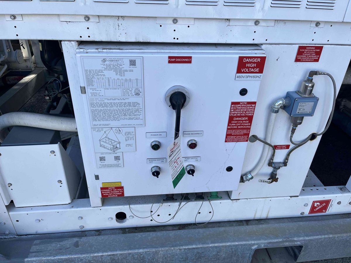 2018 Caps 60 Ton Portable Air Cooled Chiller-2