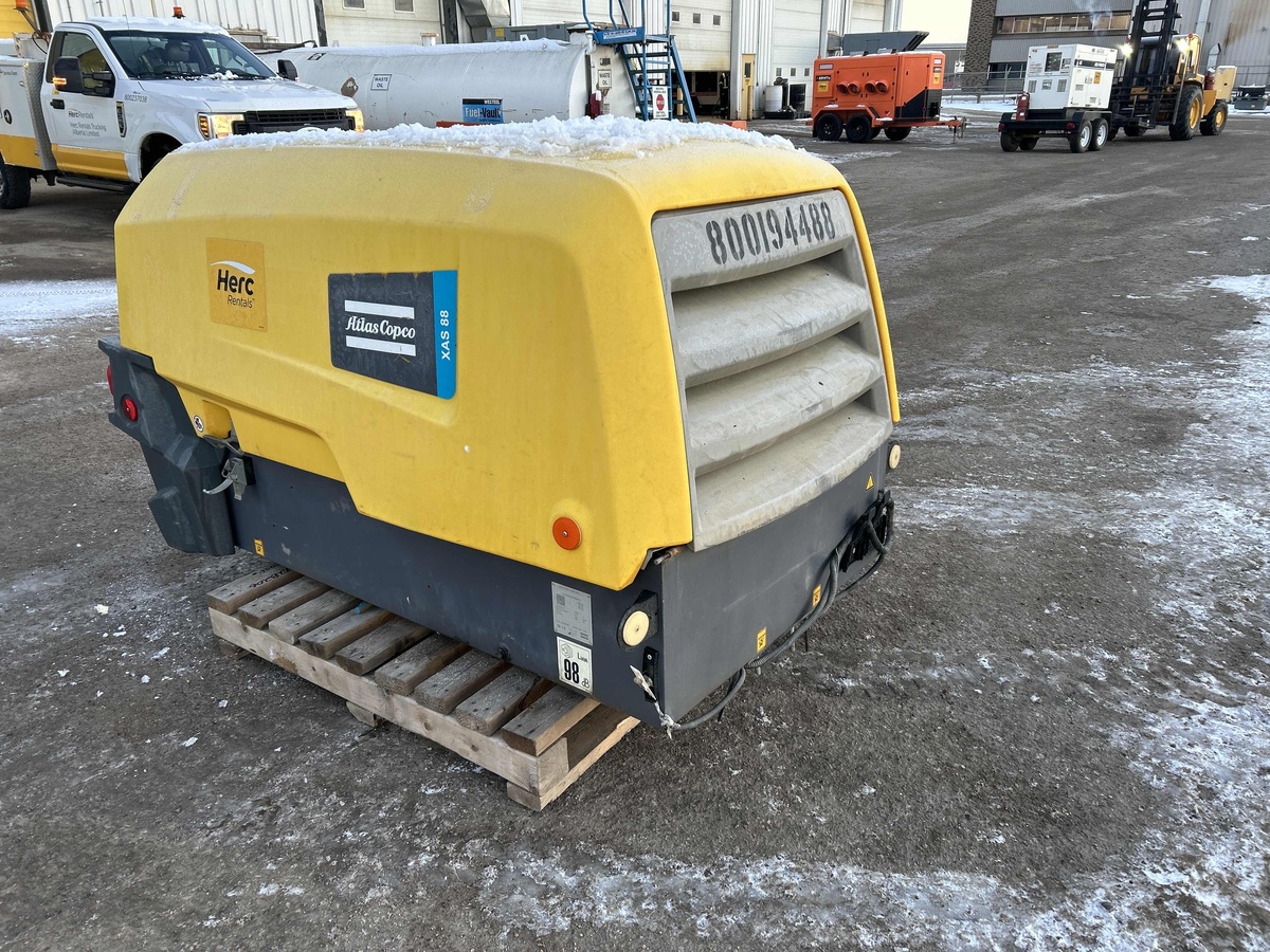 2018 Atlas Copco XAS88-9