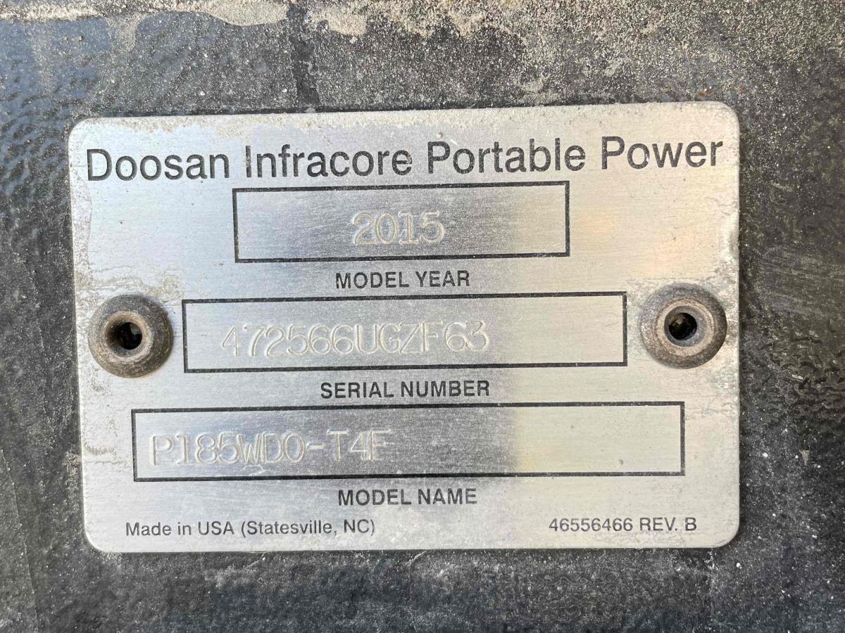 2015 Ingersol P185T4F-5