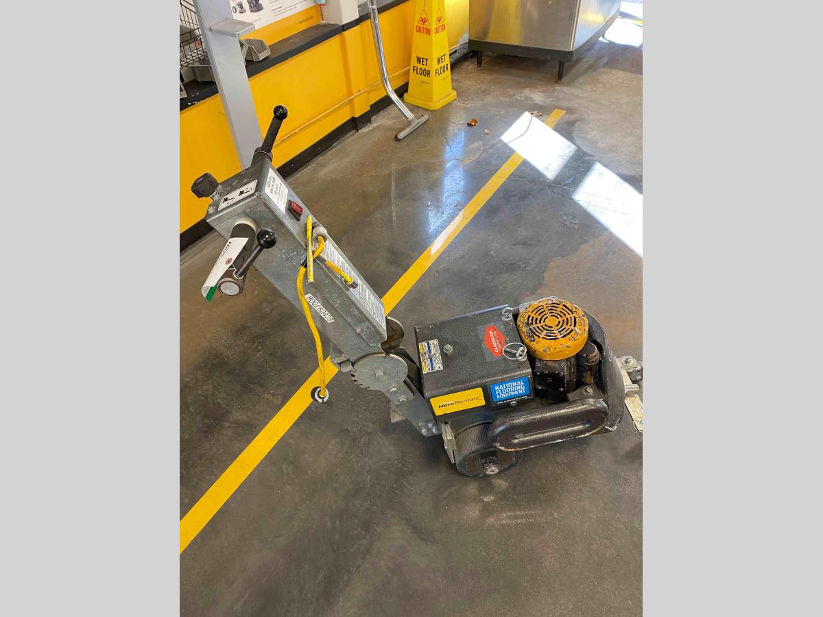 2017 National Flooring Equipment 6280HD Used Scraper in