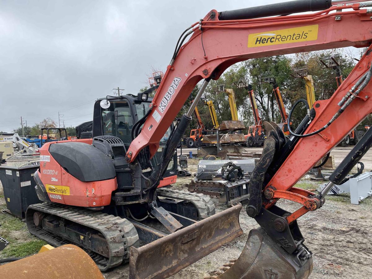 2019 Kubota KX080-4