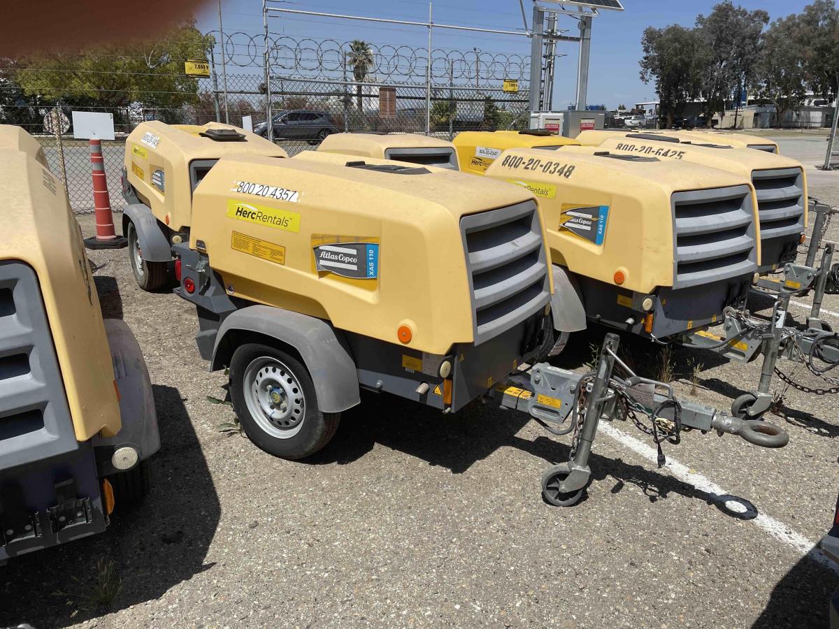 2018 Atlas Copco XAS110T4F