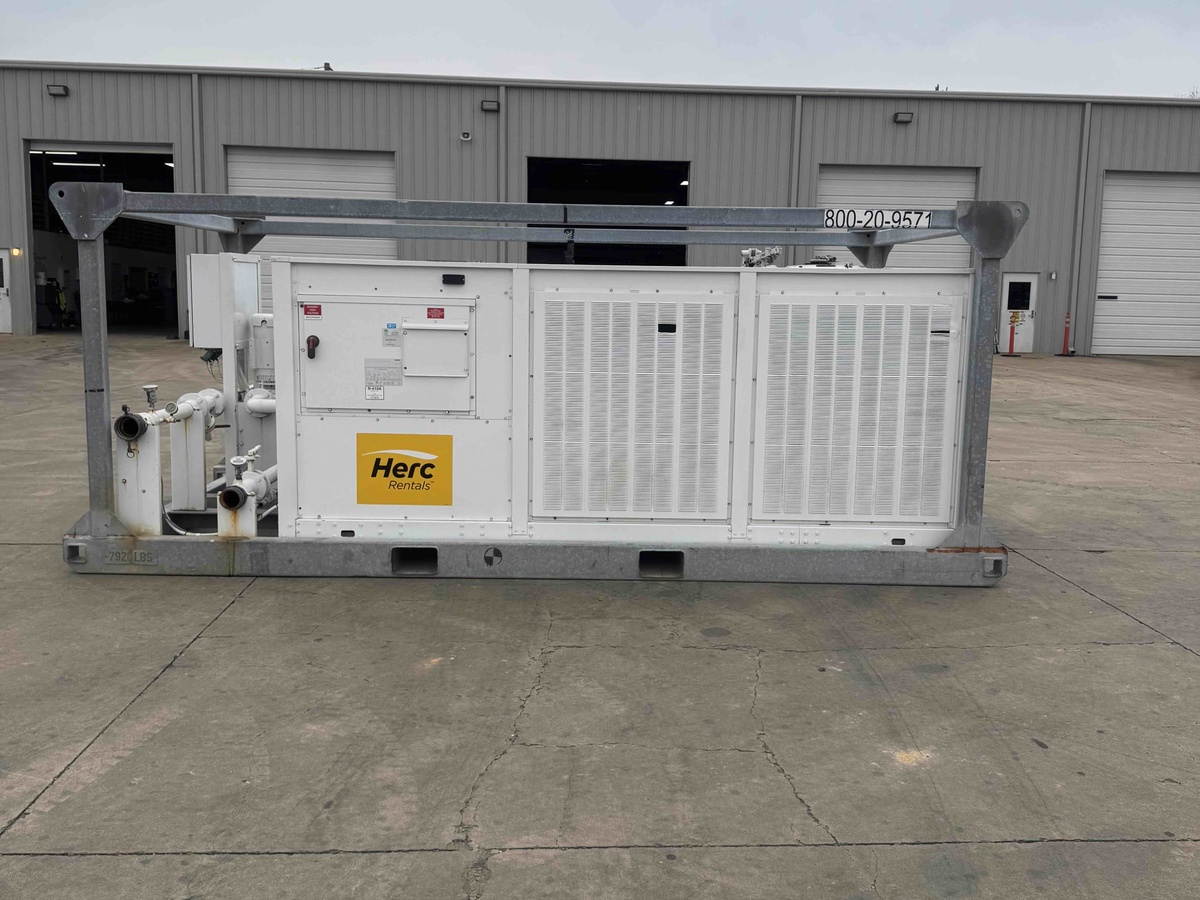 2018 Caps 60 Ton Portable Air Cooled Chiller-2