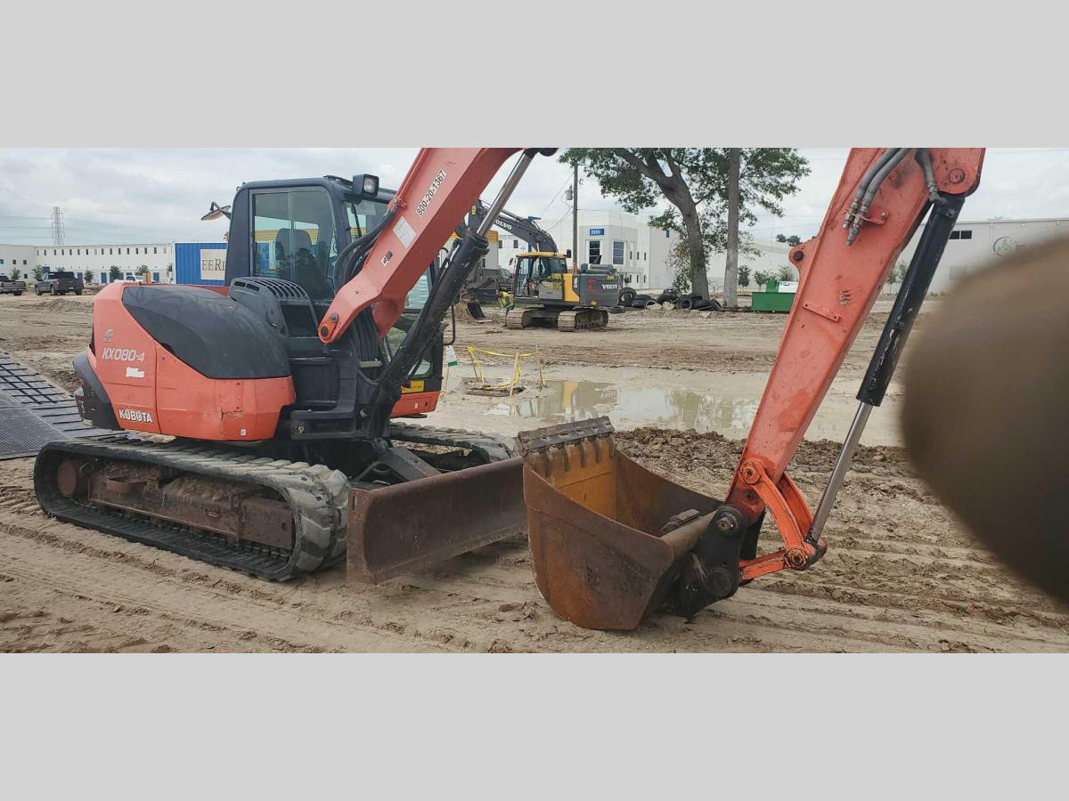 2018 Kubota KX080-4