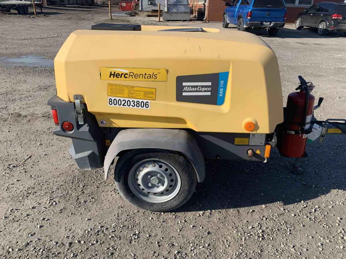 2018 Atlas Copco XAS110T4F