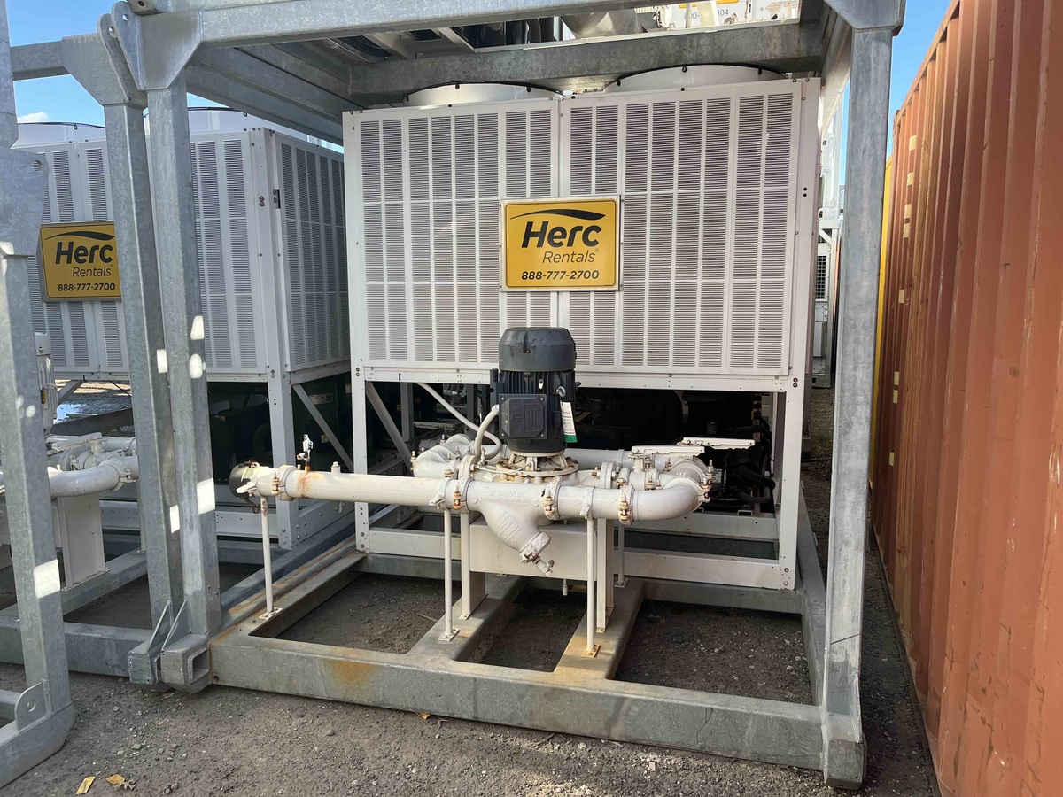 2018 Caps 60 Ton Portable Air Cooled Chiller-3