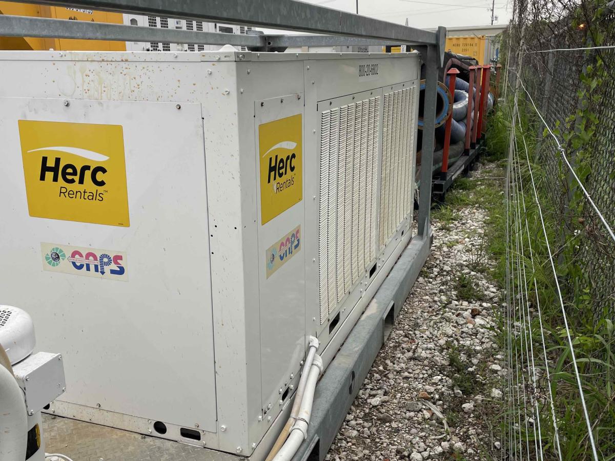 2018 Caps 30 Ton Portable Air Cooled Chiller