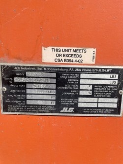 2017 JLG 860SJ-4