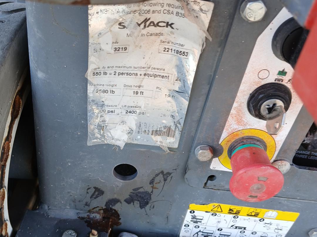 2017 Skyjack SJ3219