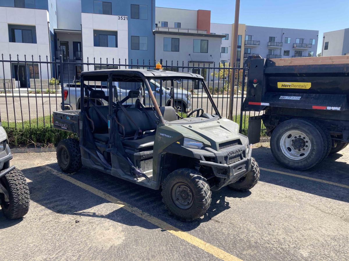 used 2016 Polaris Ranger Crew DSL Utility Cart 2225.00 Hours