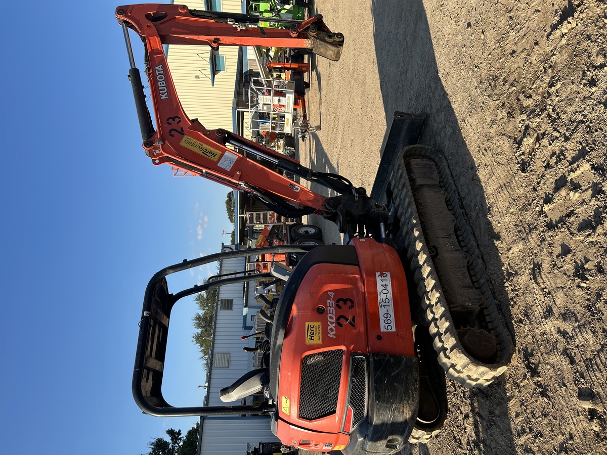 2020 Kubota KX033-4