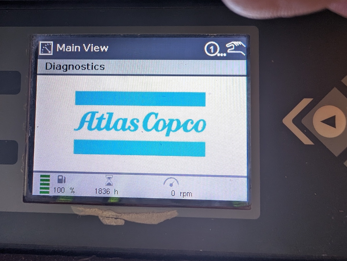 2018 Atlas Copco XAS 400-5