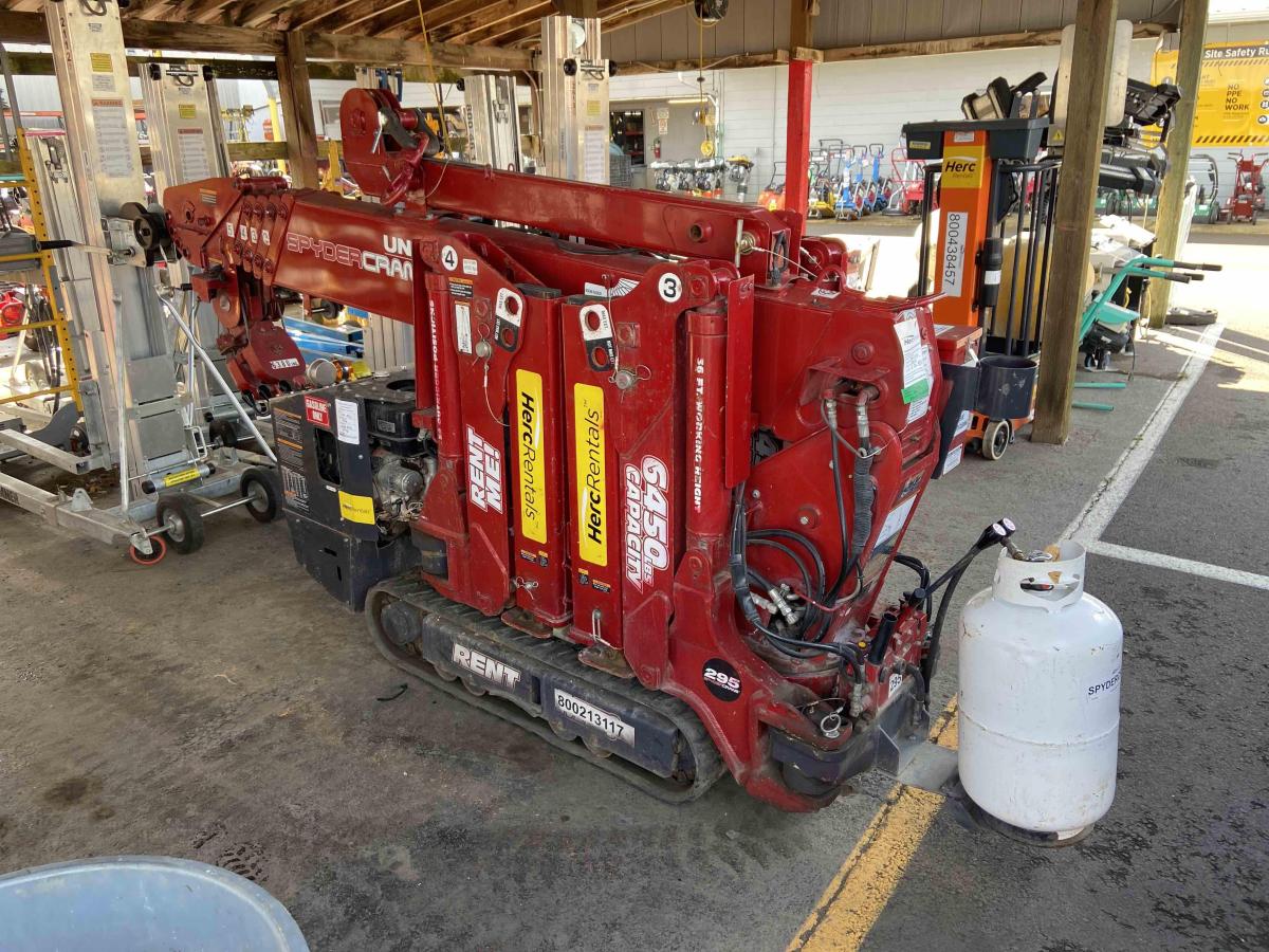 2018 SPYDERCRANE URW295-2