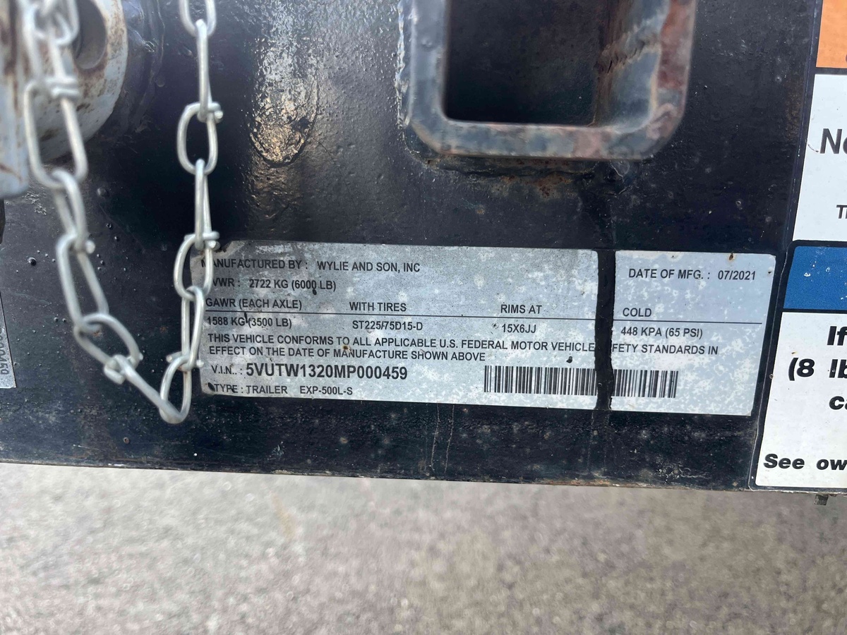 2021 Wylie EXP-500L-S Water Trailer 500 Gal-5