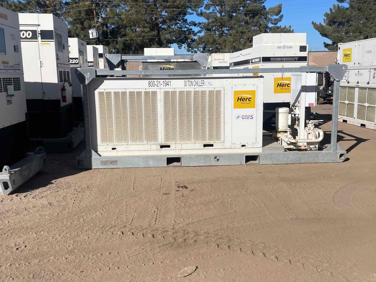 2018 Caps 30 Ton Portable Air Cooled Chiller