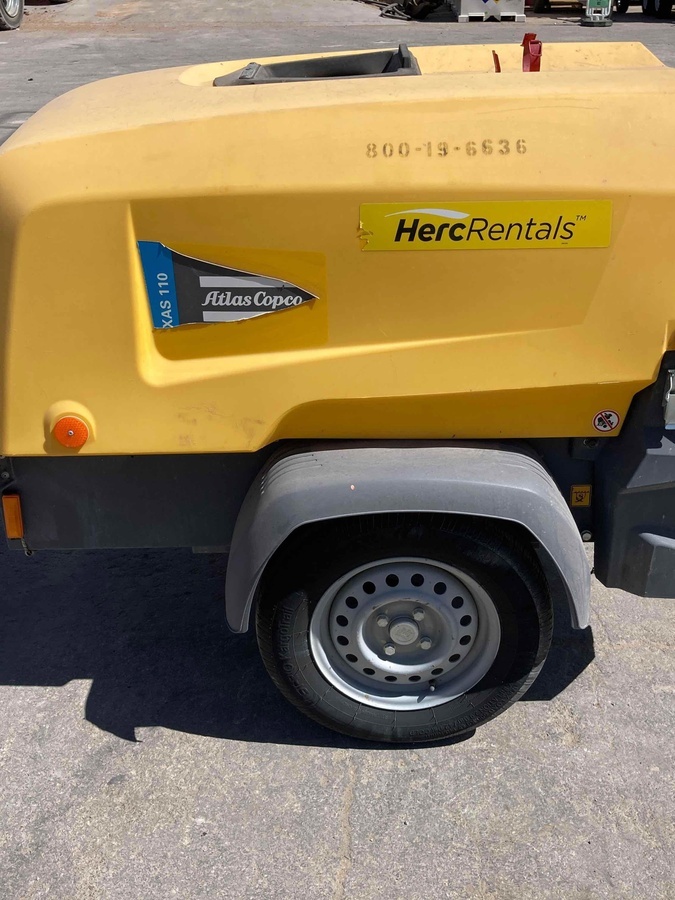 2018 Atlas Copco XAS110T4F-6
