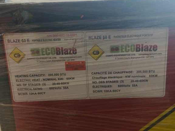 2018 CAMPO BLAZE 60E-5