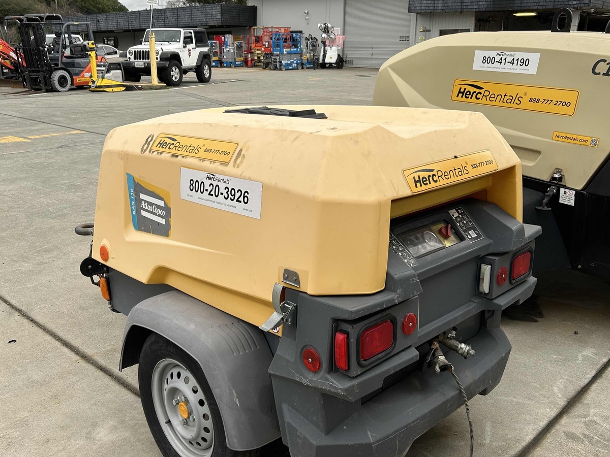 2018 Atlas Copco XAS110T4F