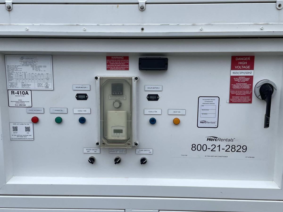 2018 Caps 30 Ton Compact Vertical Package Unit