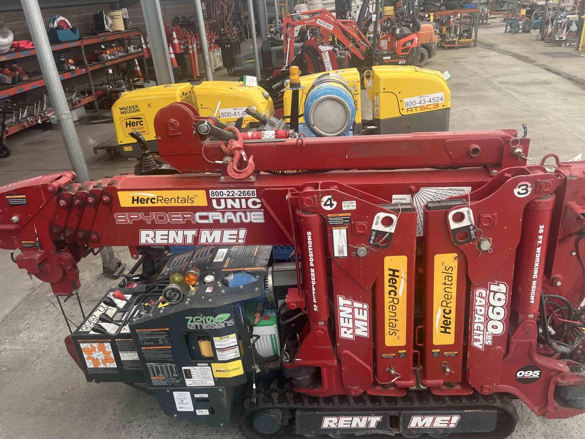 2018 SPYDERCRANE URW095
