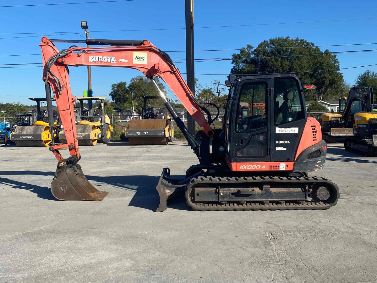 2018 Kubota KX080-4