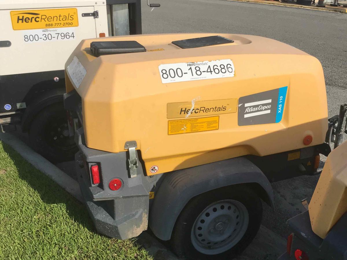 2017 Atlas Copco XAS110T4F