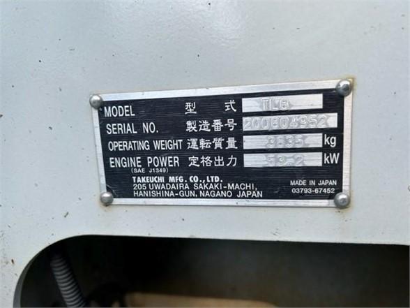 2017 Takeuchi TL8