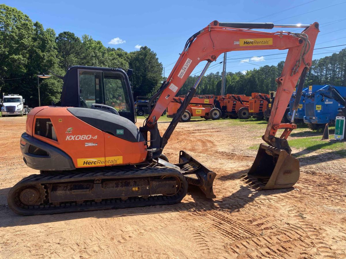 2019 Kubota KX080-4