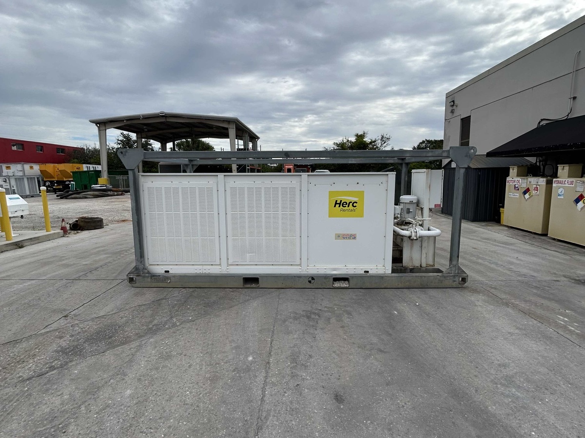 2017 Caps 60 Ton Portable Air Cooled Chiller-4