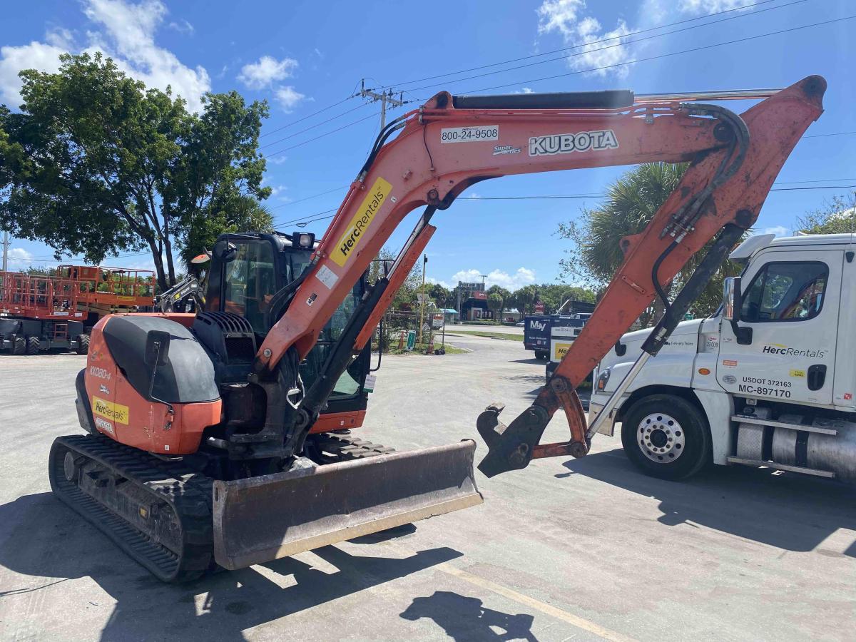 2019 Kubota KX080-4