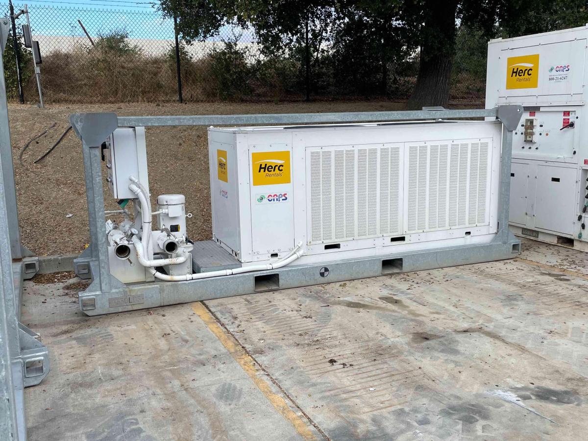 2018 Caps 30 Ton Portable Air Cooled Chiller