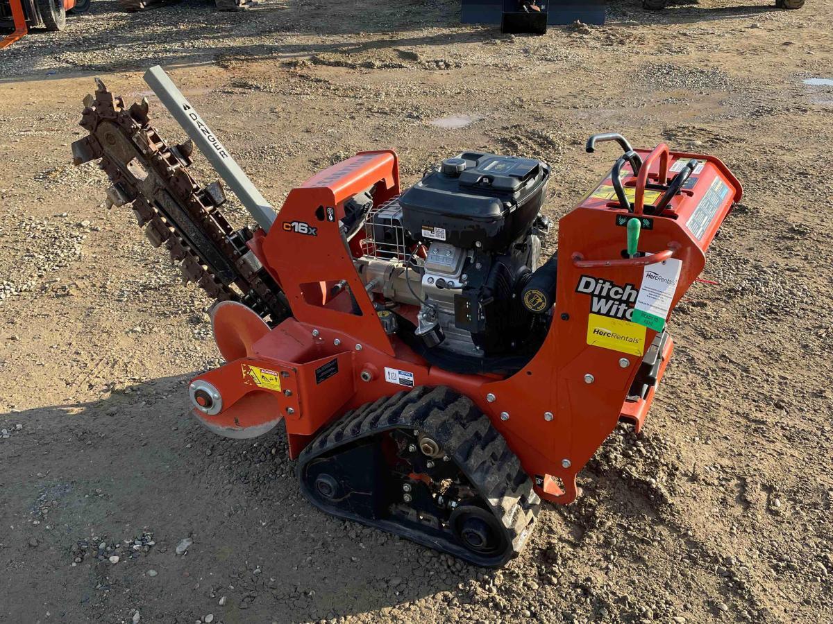 2017 Ditch Witch C16X Used Trencher in ROSEVILLE, CA, ID230242