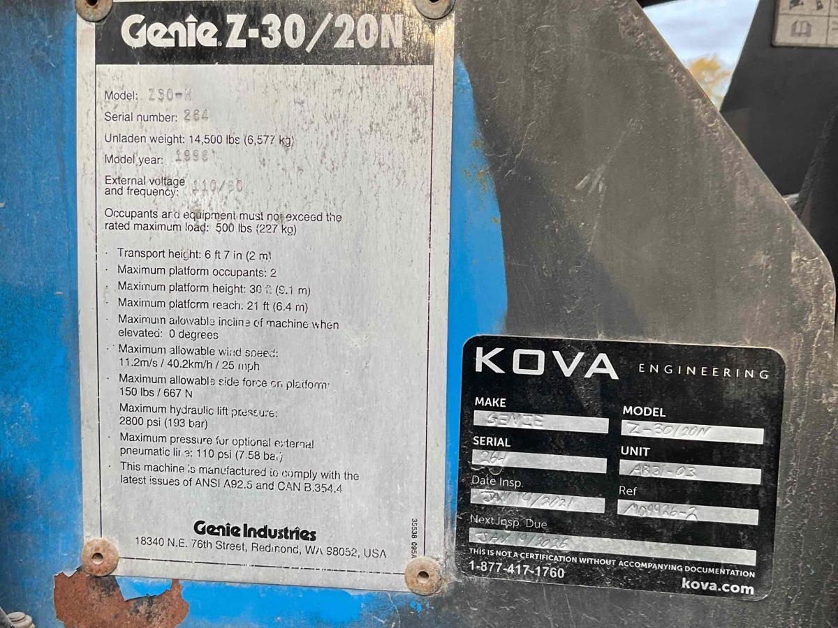 1996 Genie Z-30/20 N-3