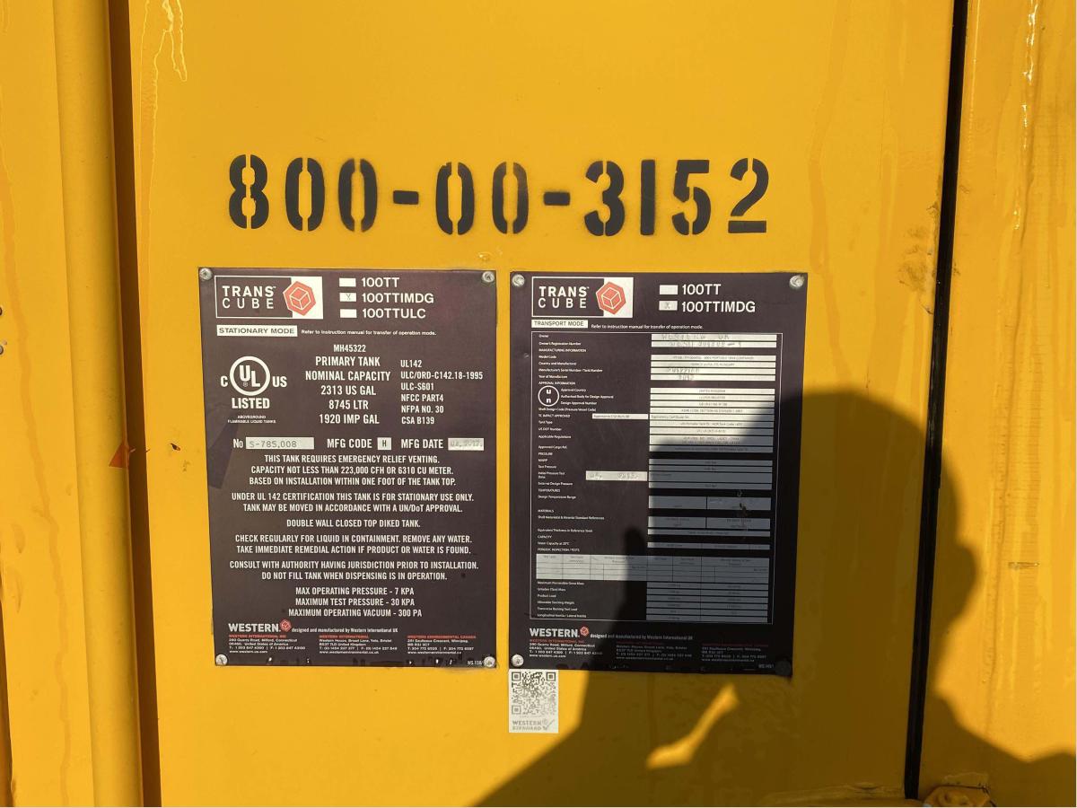 2013 Western Global TransCube 100TCG