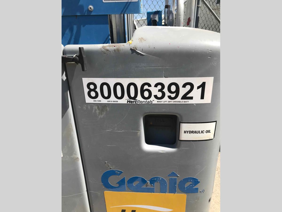 2015 Genie GR-20