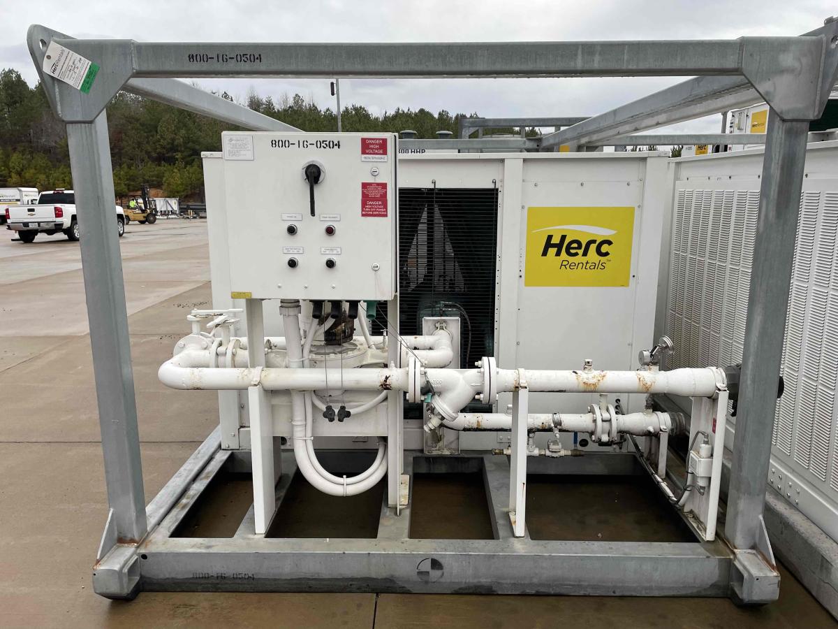 2017 Caps 60 Ton Portable Air Cooled Chiller