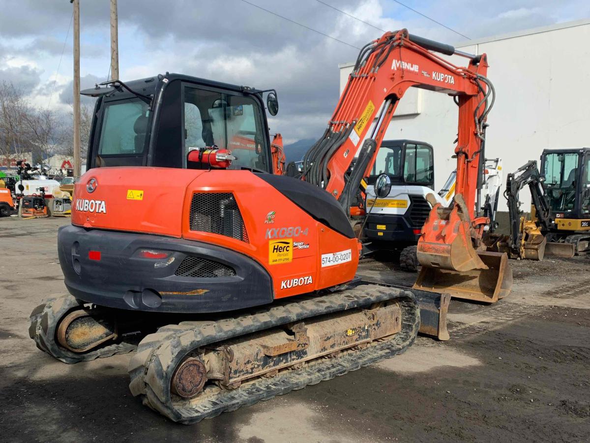 2018 Kubota KX080-4