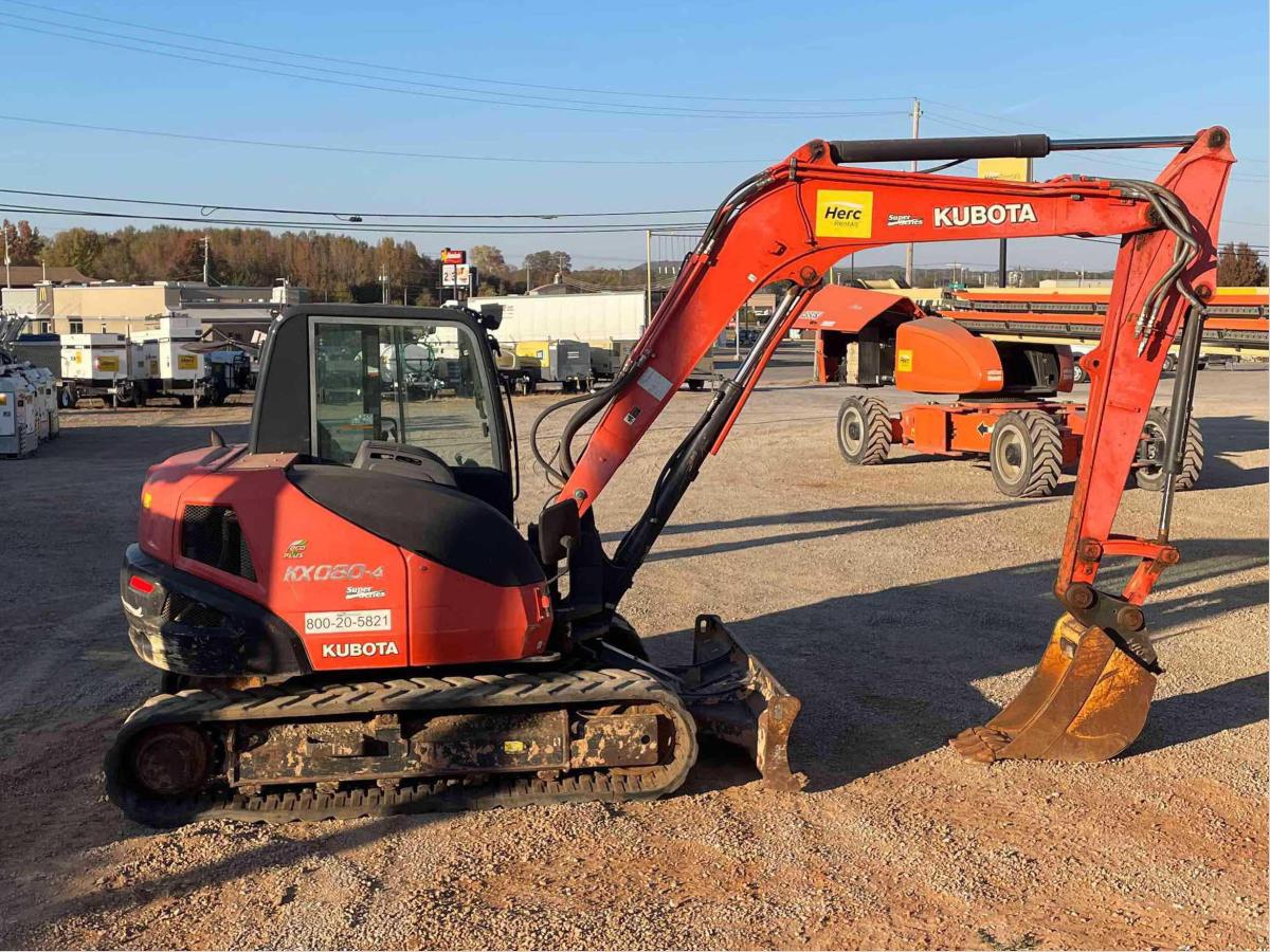 2018 Kubota KX080-4