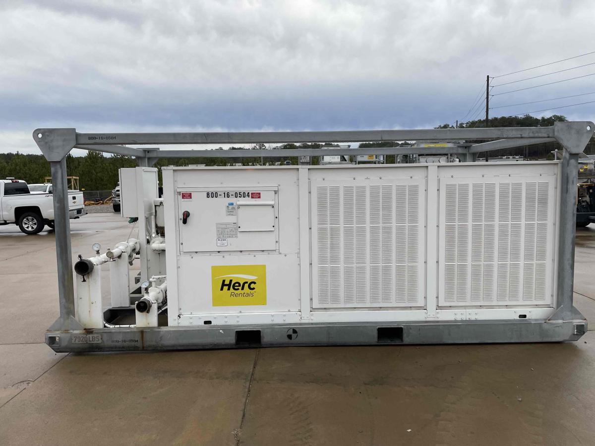 2017 Caps 60 Ton Portable Air Cooled Chiller