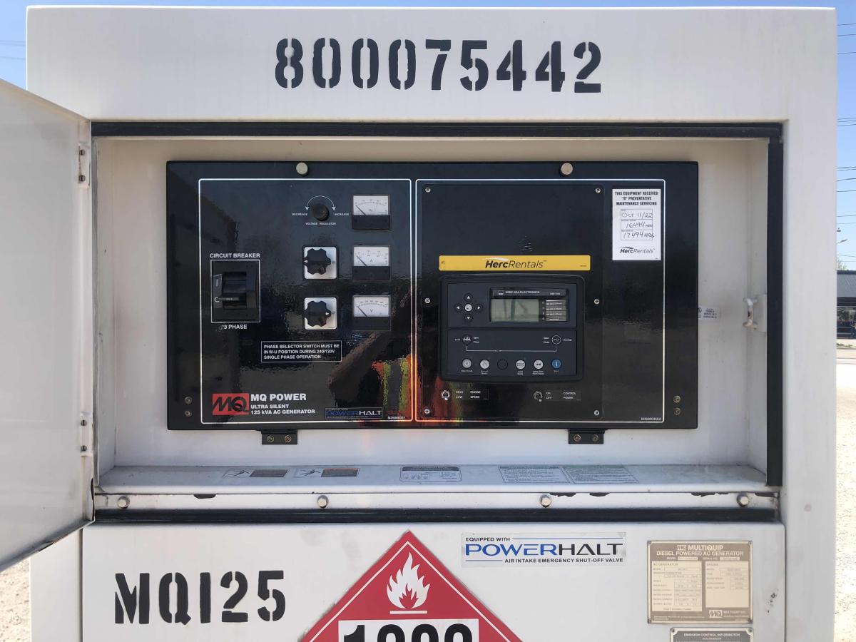 2015 Multiquip DCA-125US 3CAN