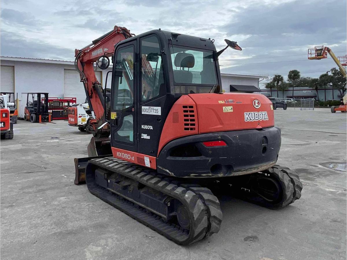 2018 Kubota KX080-4