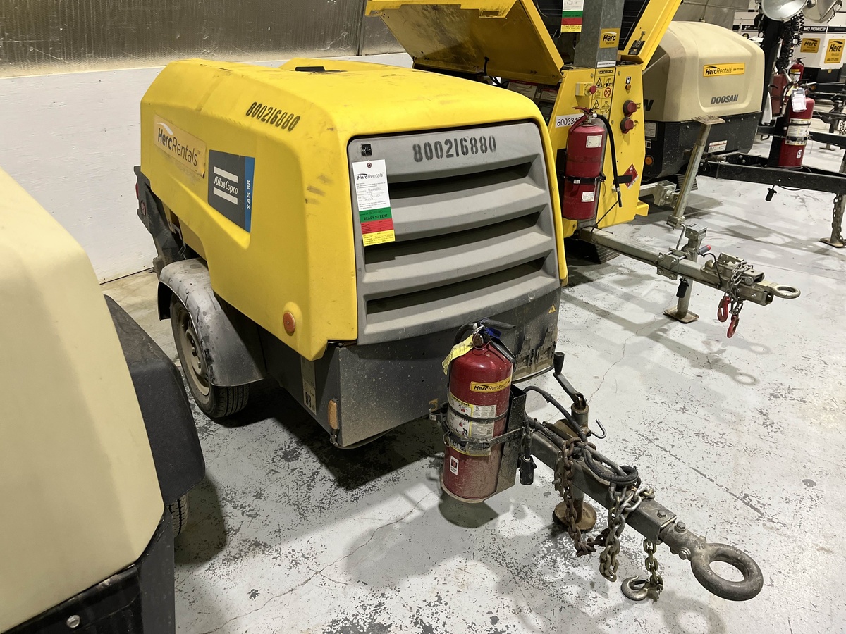 2018 Atlas Copco XAS88-3