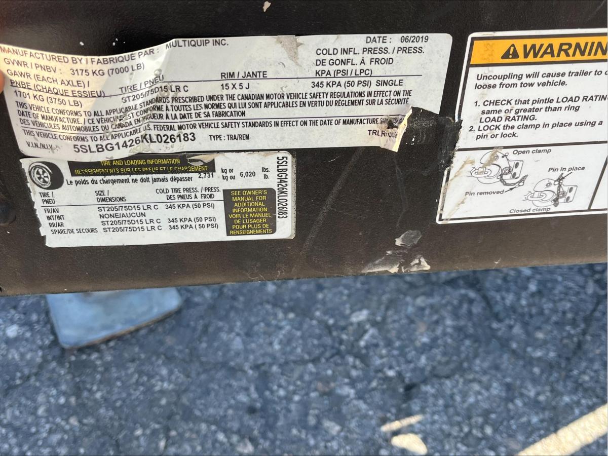 2019 Multiquip DCA-70SSU4F