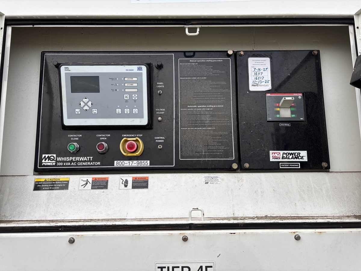 2017 Multiquip DCA300SSJU4F3-7