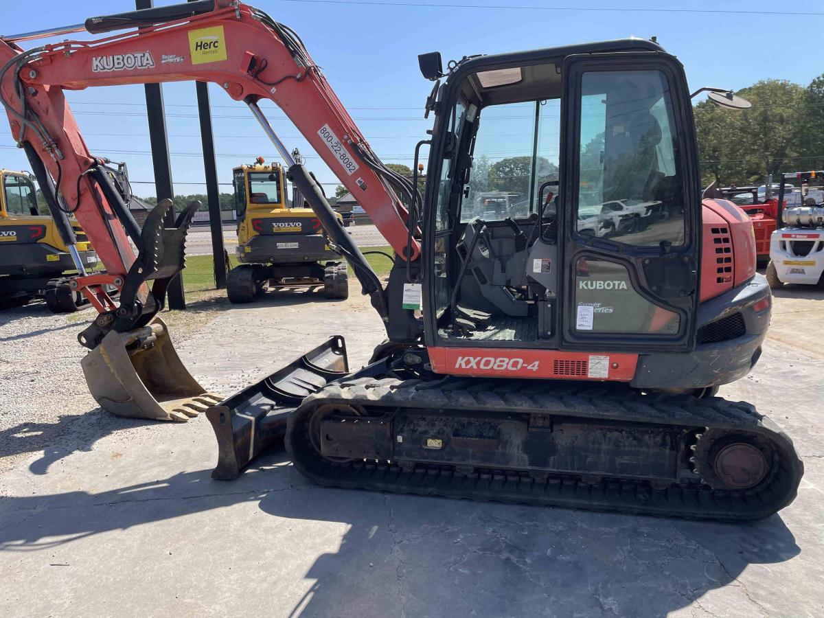 2018 Kubota KX080-4-1