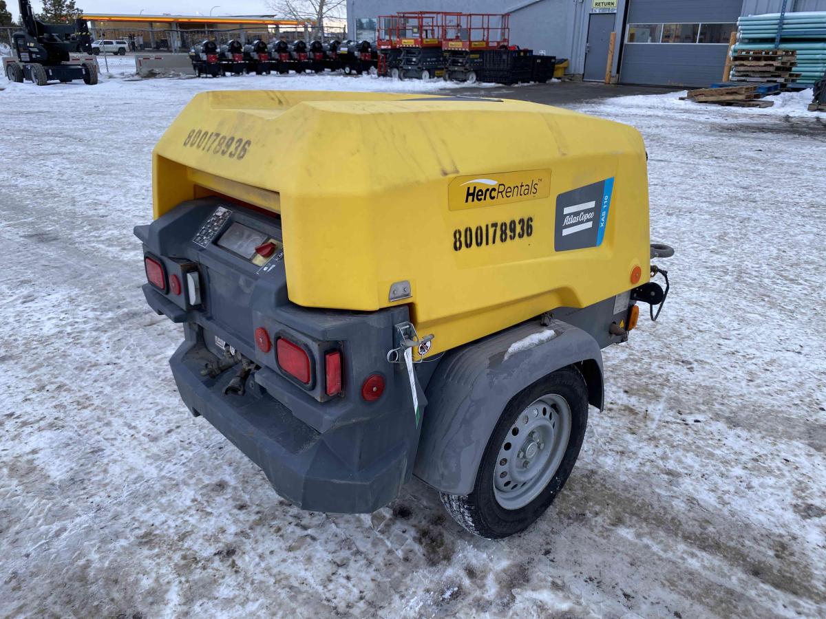 2017 Atlas Copco XAS110T4F