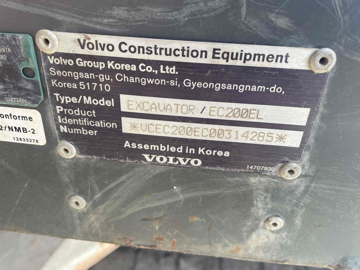 2021 Volvo EC200E-16