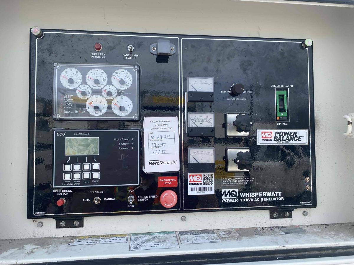 2020 Multiquip DCA-70SSU4F