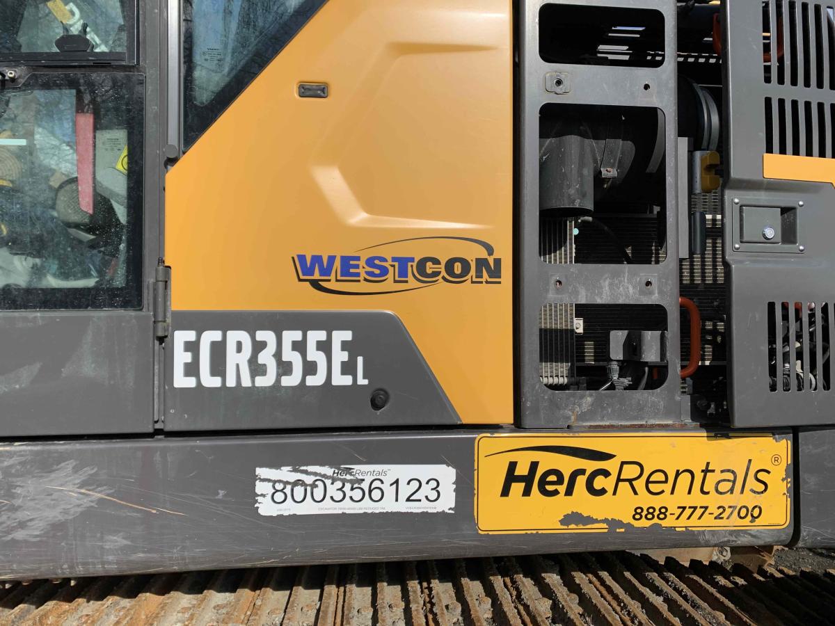 2018 Volvo ECR355EL-4